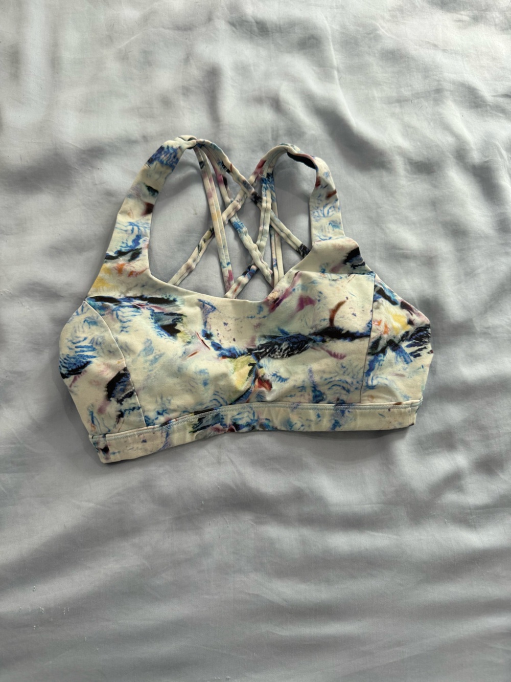 Lululemon printed sports bra